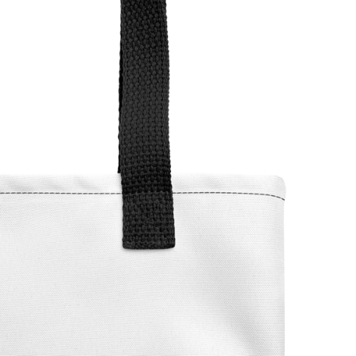 Designer Tote Bag with three color Handles Design and Art By HadiArt