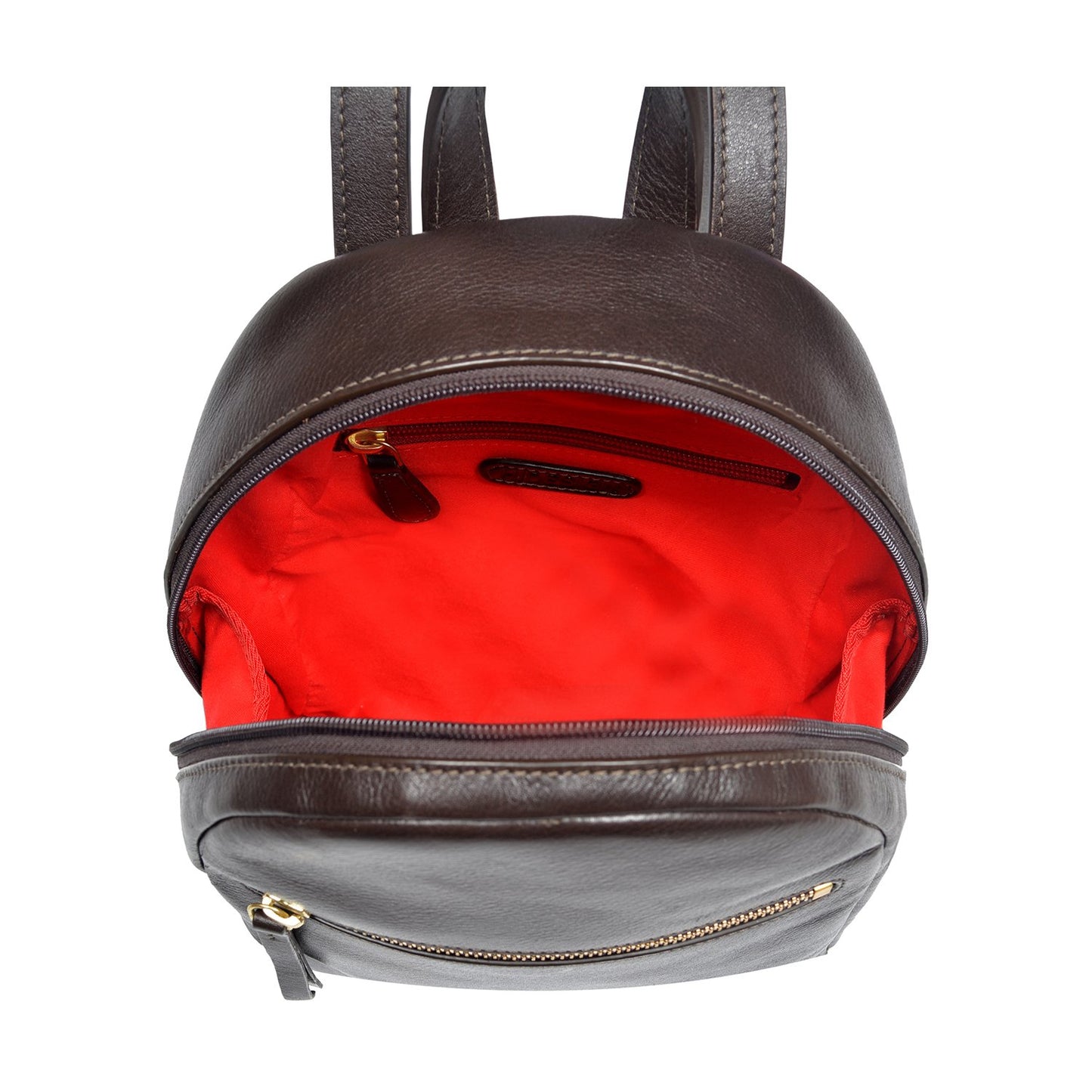 Kiwi Small Leather Backpack