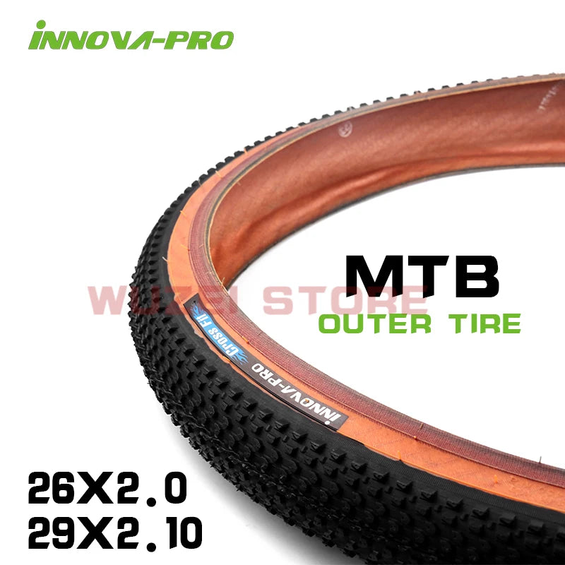 INNOVA Mountain Bicycle Tires Anti Puncture Tyre Road Snow Bike Tire Ultralight Cycle Tyres 26/27.5/29 inches Foldable Tires