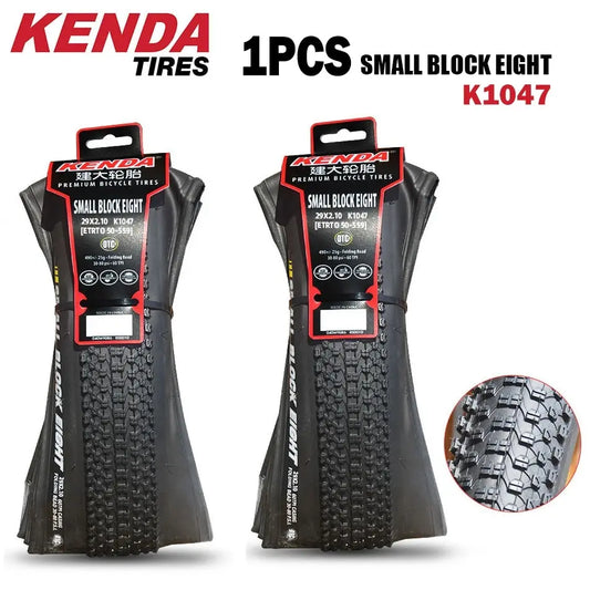 Kenda Road Bicycle Tire Foldable K1047 Tires 26 27.5 29 1.95 2.10 SMALL BLOCK EIGHT Mountain MTB Bicycle Tires for Bike Parts